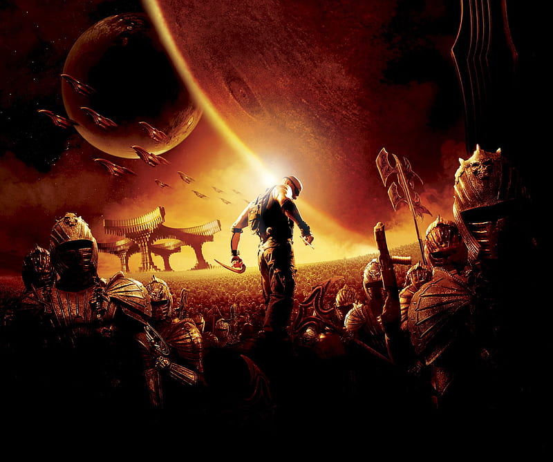 Riddick, movie, poster, HD wallpaper