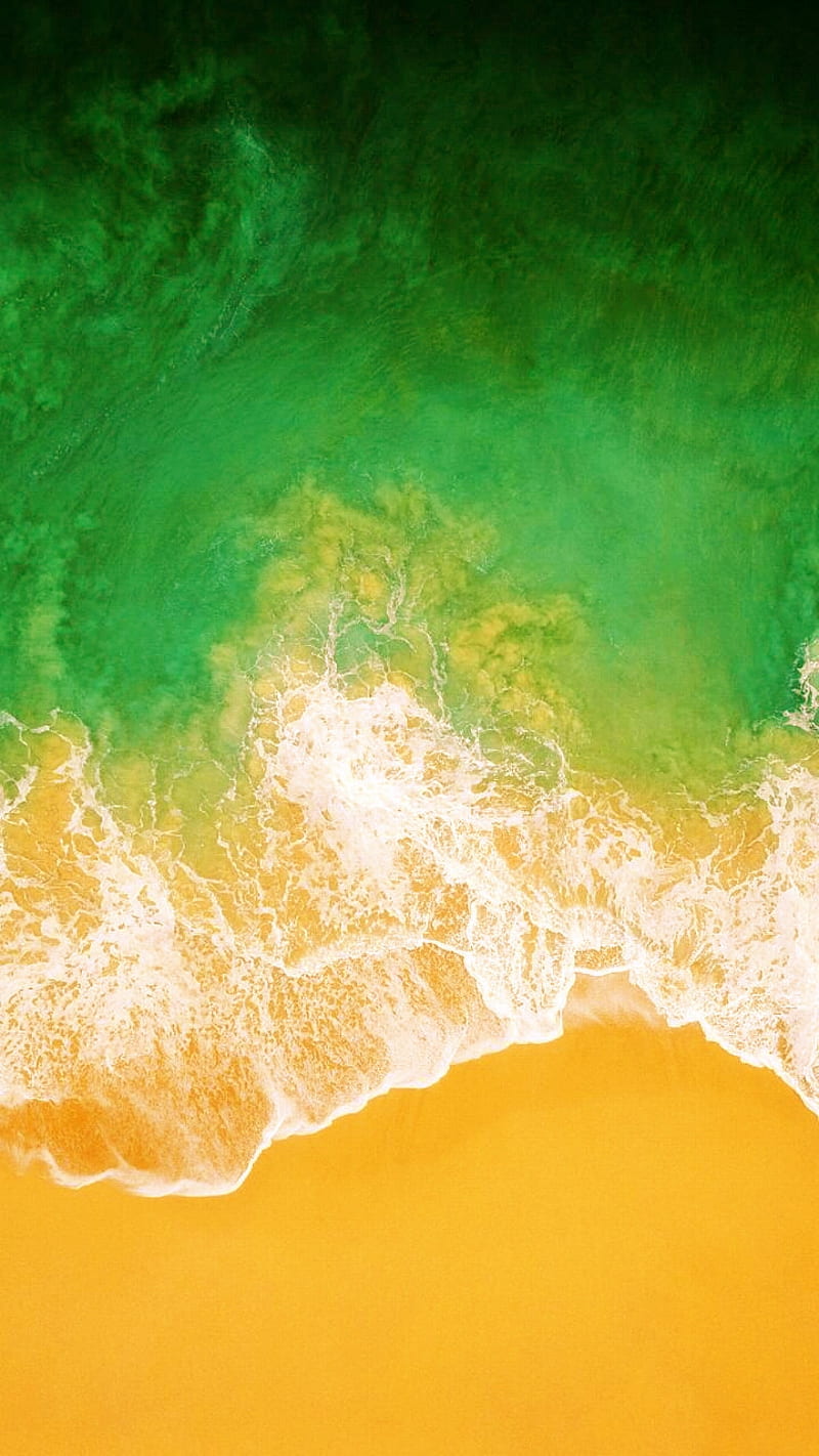 IPhone X , apple, beach, black, blue, el, iso, nature, ocean, phone, tropical, HD phone wallpaper