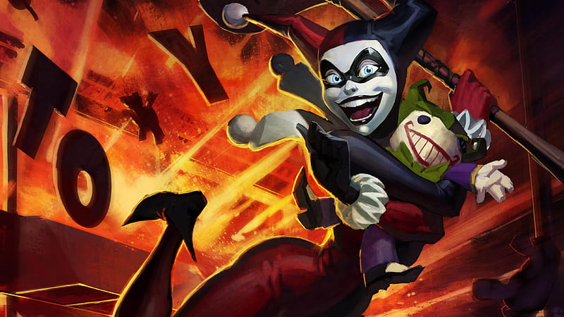 Harley Quinn Infinite Crisis, infinite-crisis, games, joker, harley-quinn, HD wallpaper
