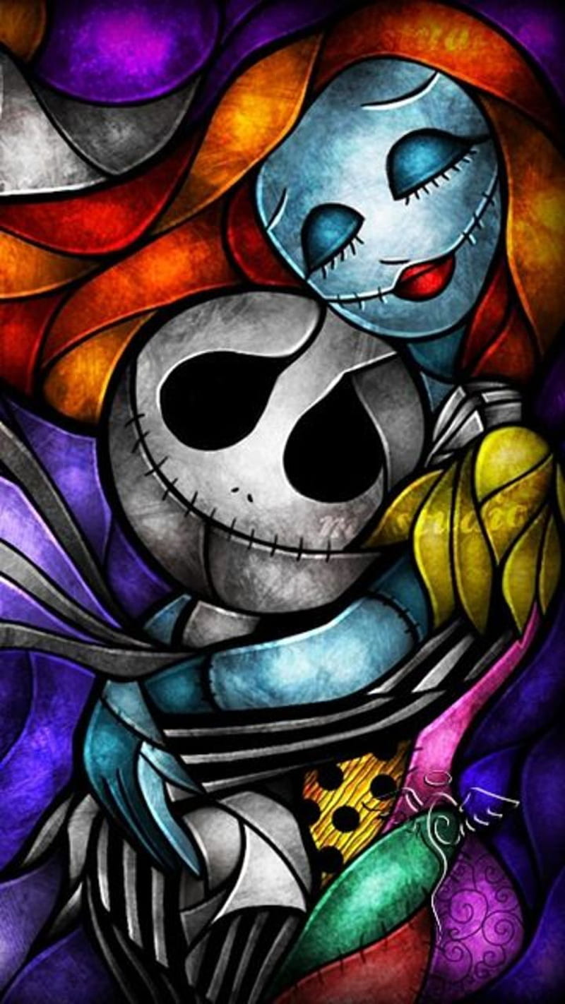 Jack and Sally Meant to Be  Nightmare Before Christmas Fan  HD phone  wallpaper  Pxfuel