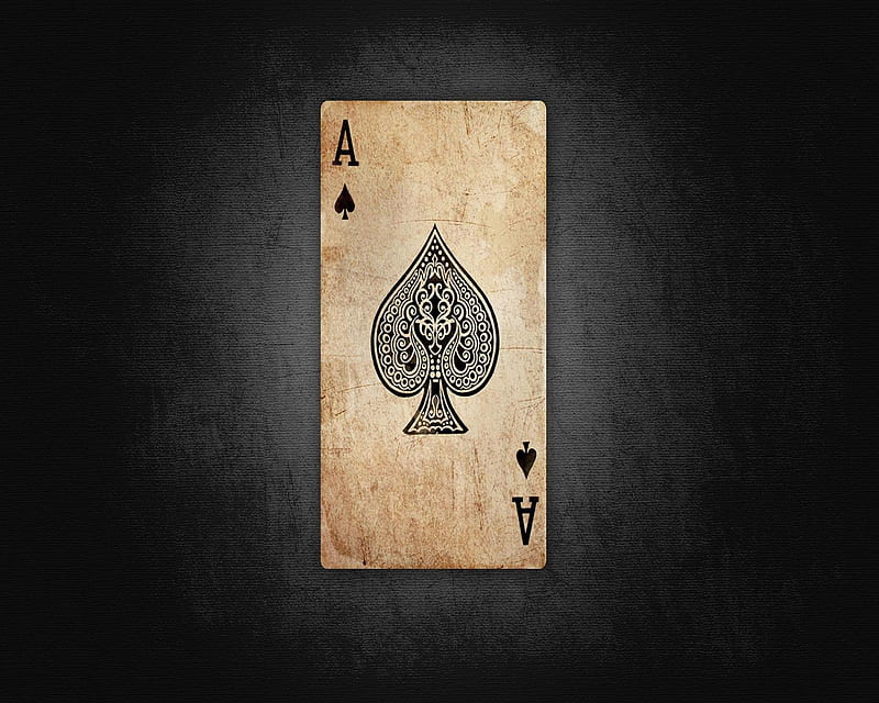 Ace Of Spades, card, game, HD wallpaper