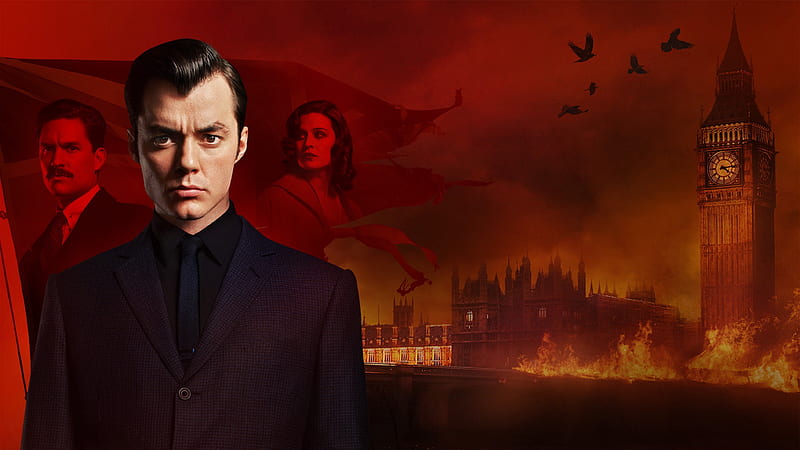 Pennyworth and Background, HD wallpaper