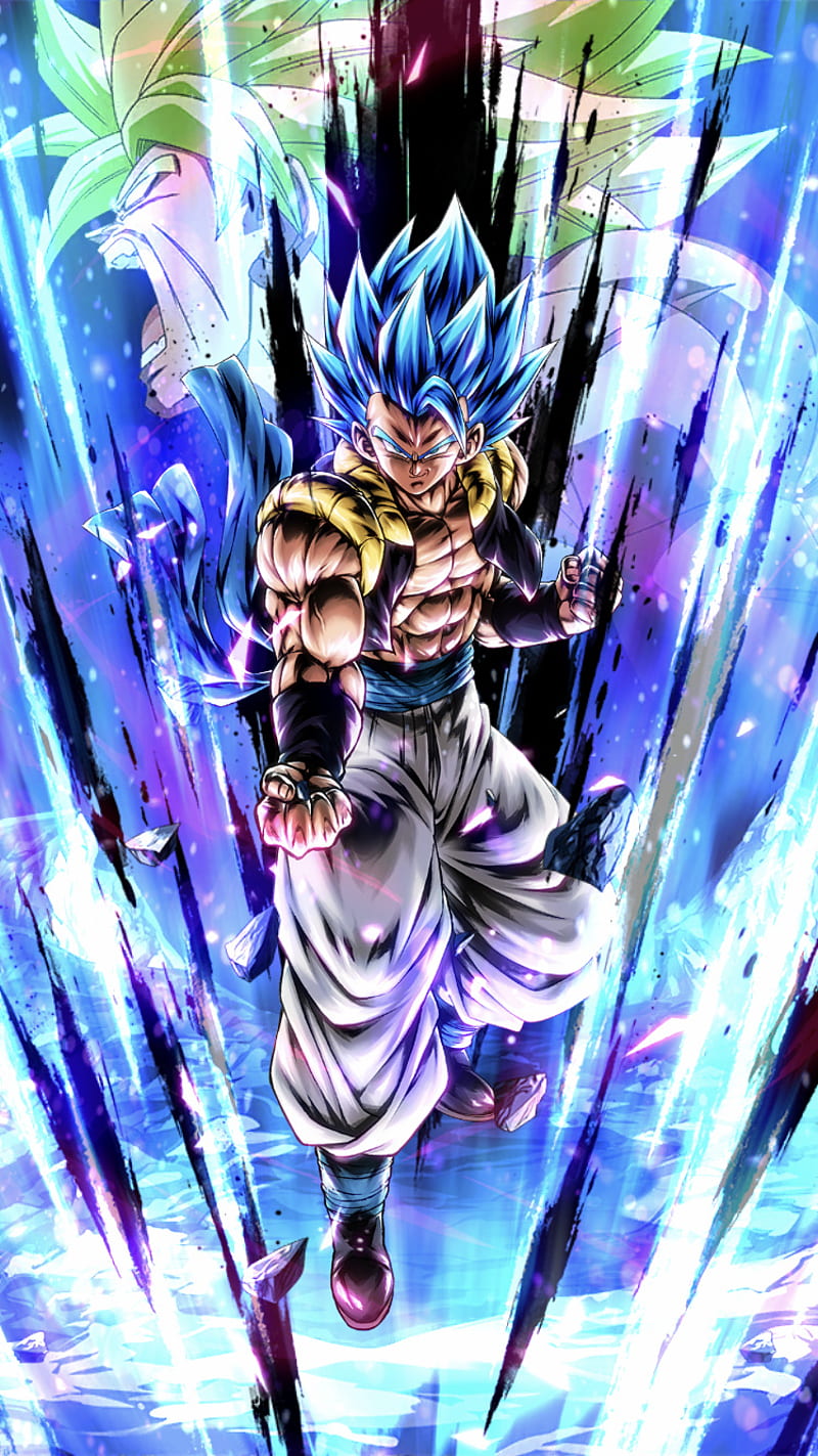 Gogeta blue, dragon, ball, super, broly, ssgss, saiyan, HD phone