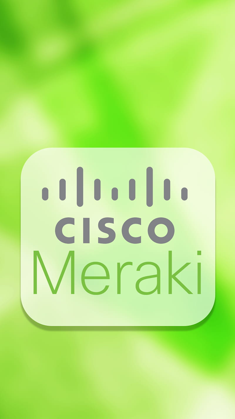 Cisco Meraki, logo, HD phone wallpaper