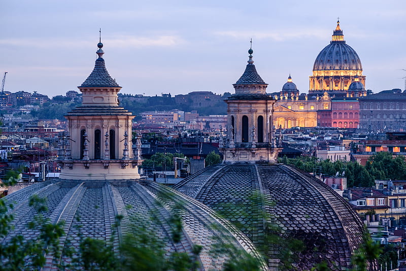 Basilicas , St. Peter's Basilica, Italy, Rome, HD wallpaper