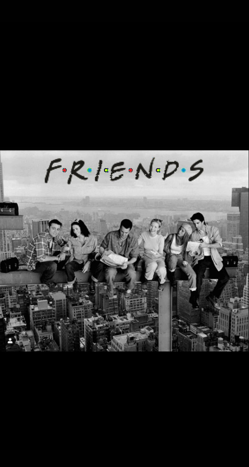 friends tv show black and white