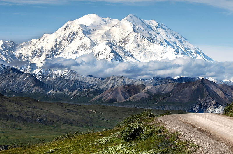 Denali, Alaska, Denali, Mountain, Alaska, National Park, HD wallpaper
