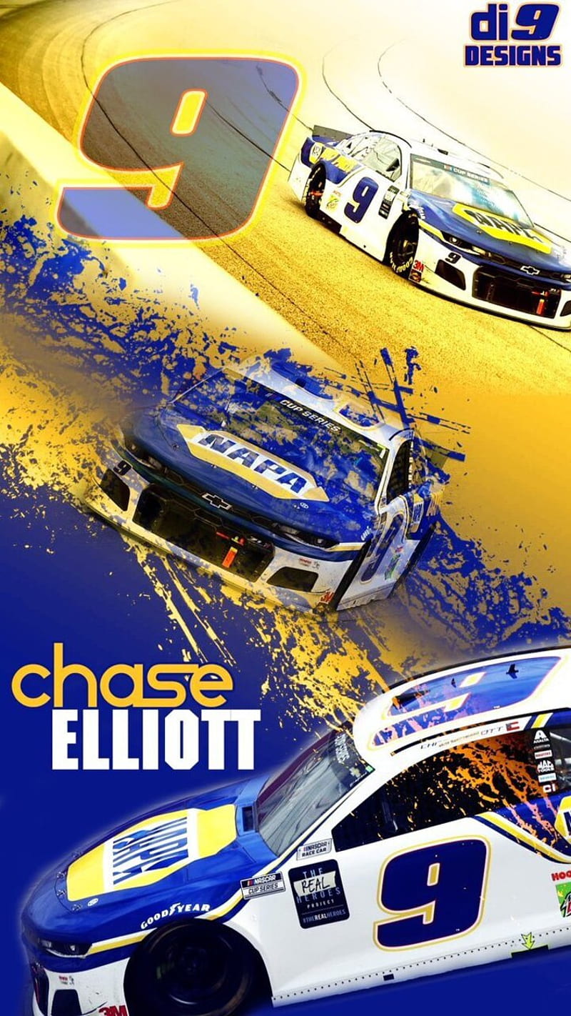 CHASE ELLIOTT , car, nascar, racing, HD phone wallpaper