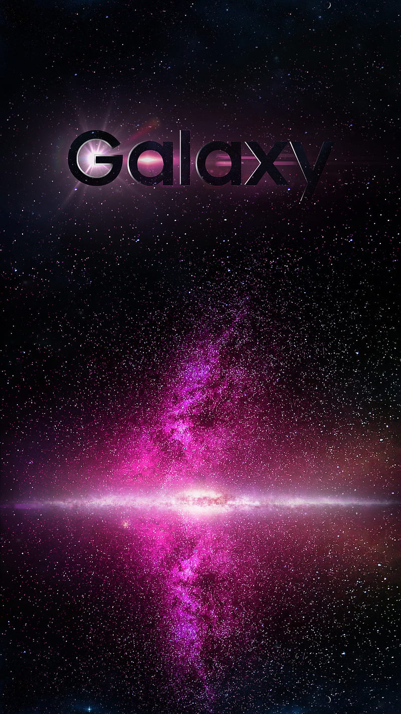 Galaxy, black, cosmos, edge, premium, s7, s8, screen, space, star, HD phone wallpaper