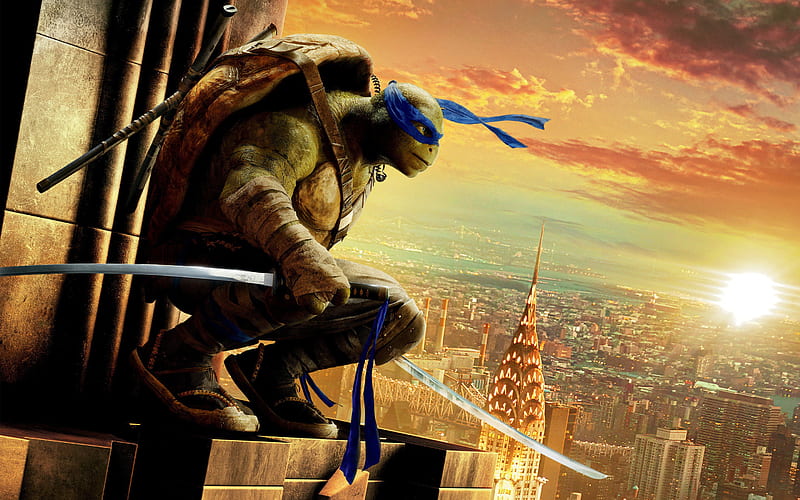 Leonardo Teenage Mutant Ninja Turtles Out Of The Shadows, teenage-mutant-ninja-turtles, ninja-turtle, movies, 2016-movies, HD wallpaper