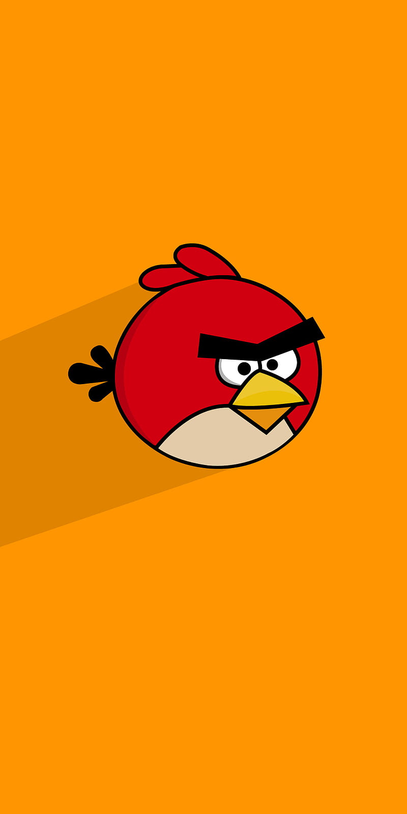 Angry Birds, angrybirs2, arkaplan, game, rovio, themes, yellow, HD phone wallpaper