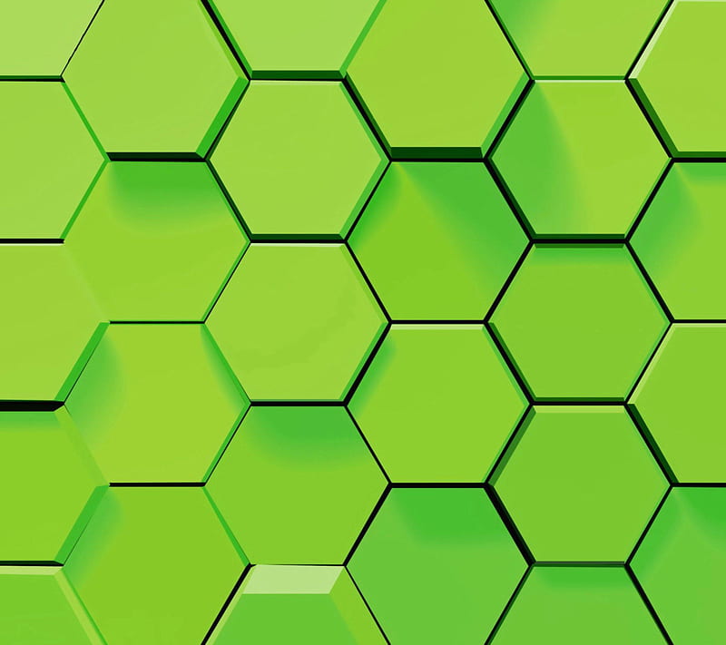 Green Blocks, block, HD wallpaper