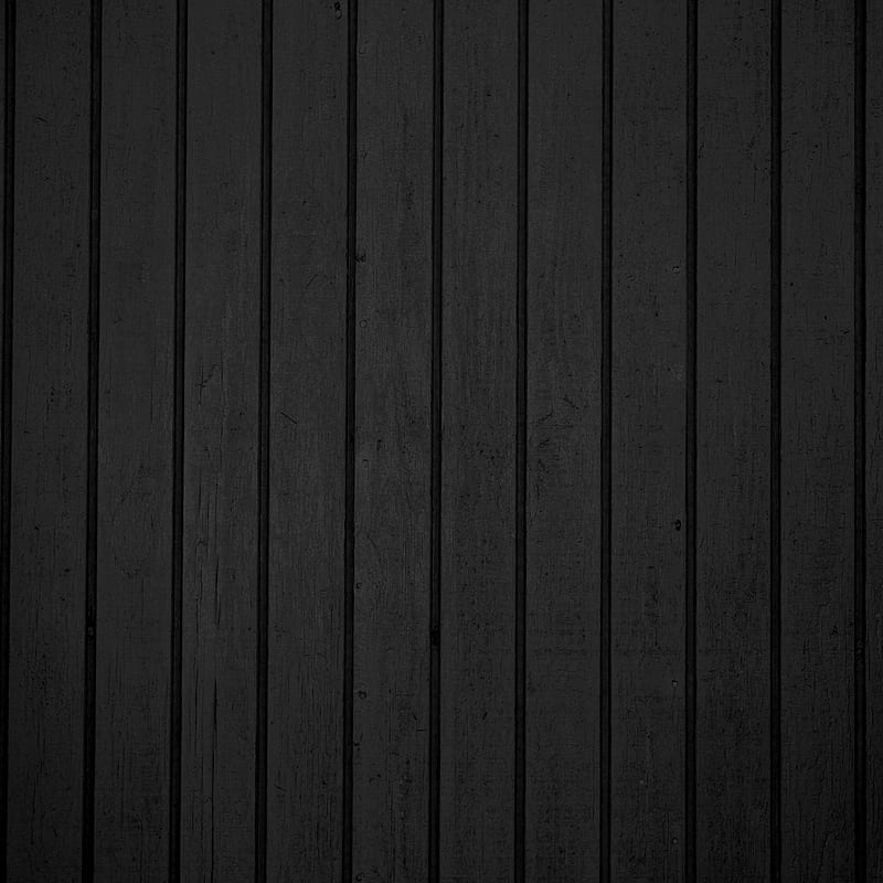 Black Wood Texture, black, texture, wok, HD phone wallpaper