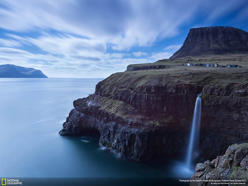 The Village of Gasadalur-National Geographic, HD wallpaper