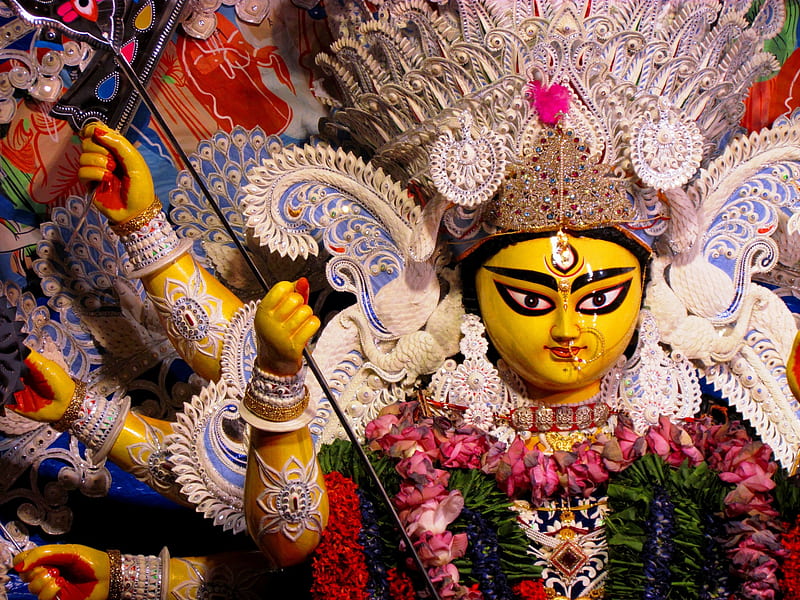 Durga Mata, durgaamata, durgadevi, festival, goddess, indian, navaratri, HD  wallpaper | Peakpx