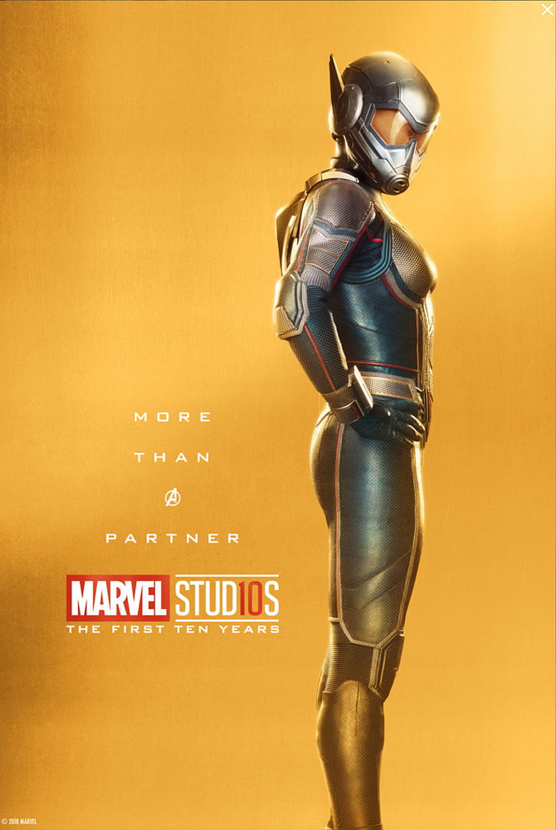 The wasp, ant, avengers, infinity, marvel, silverbull, guerra, wars, HD phone wallpaper