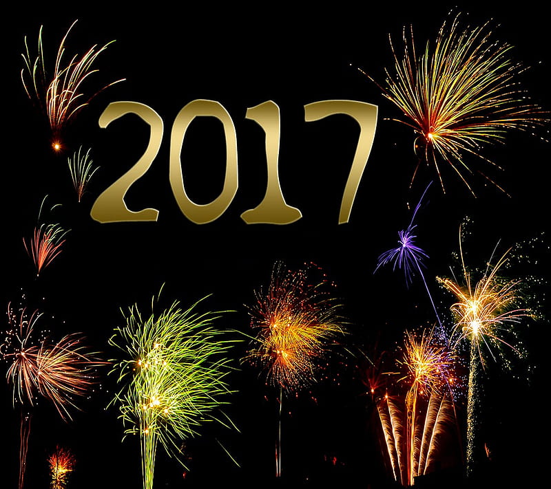 Happy New Year 2017, happy new year 201, HD wallpaper