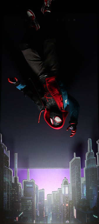 Update 58 miles morales falling wallpaper super hot  incdgdbentre