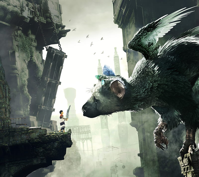 The Last Guardian, action, adventure, game, HD wallpaper