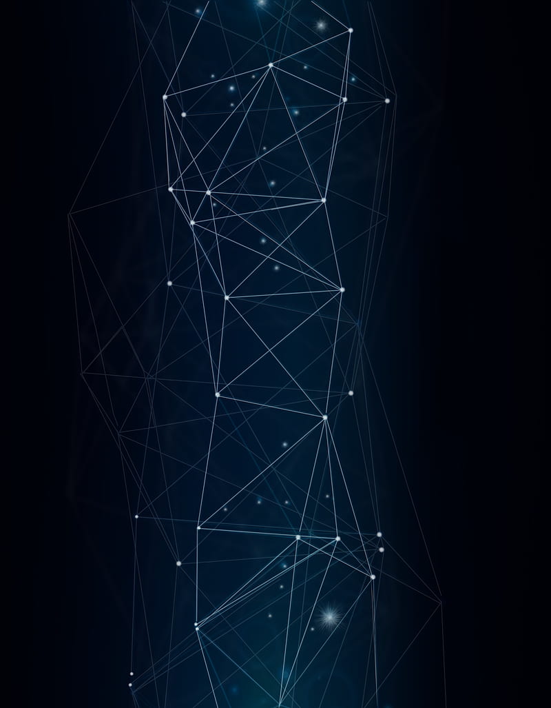 Network, connections, interlacing, dark, HD phone wallpaper | Peakpx