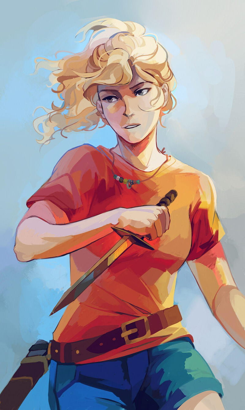 Annabeth chase, girl fight, fighting girl, percy jackson and lighting thief, girl, heroes of the olympus, percy jackson annabeth, HD phone wallpaper
