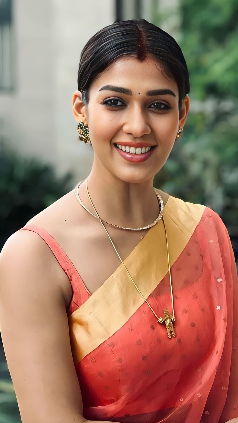 Nayanthara, telugu actress, tamil actress, saree beauty, HD phone wallpaper  | Peakpx