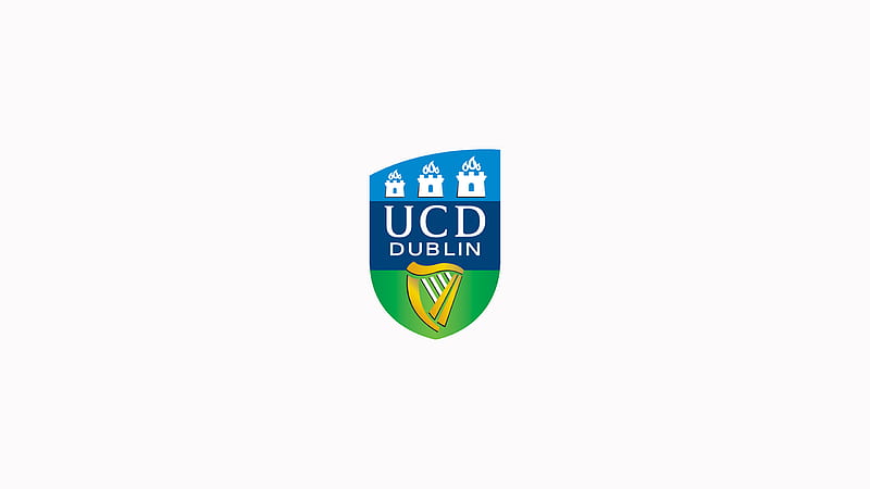 Emblem Logo Soccer University College Dublin A.F.C, HD wallpaper