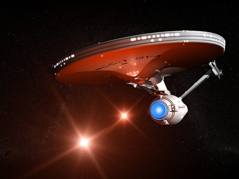 Star Trek 1701-A, show, star trek, scifi, tv, enterprise, HD wallpaper