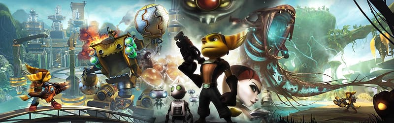 Video Game, Ratchet & Clank, HD wallpaper