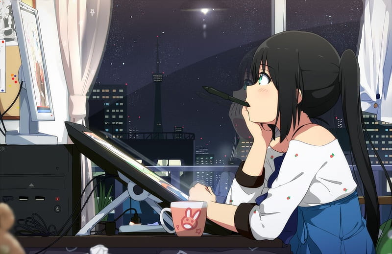 Office | Anime background, Cartoon background, Office cartoon