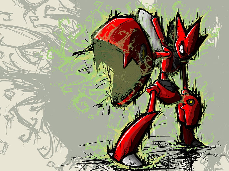 Download Scizor With The Defeated Wallpaper  Wallpaperscom