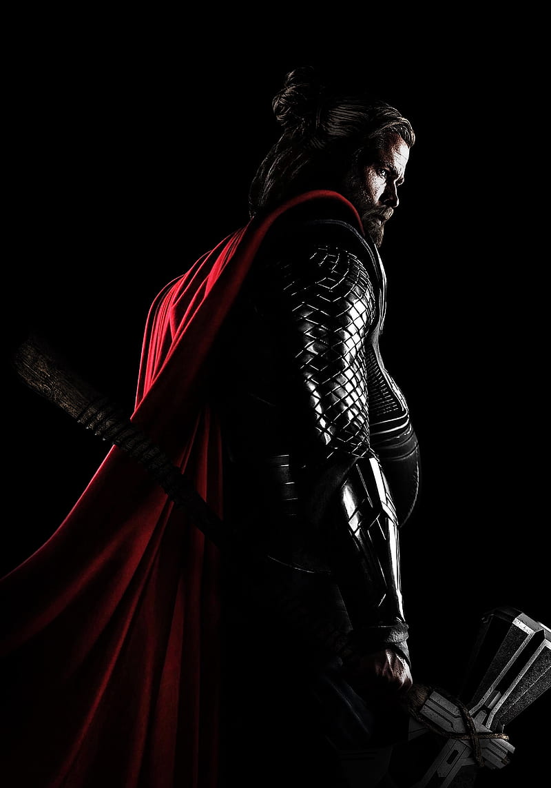 Thor Avengers Endgame Artwork, HD phone wallpaper