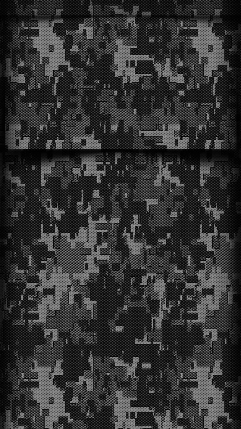 Urban Camo Edge, 929, camouflage, dock, gray night, HD phone wallpaper