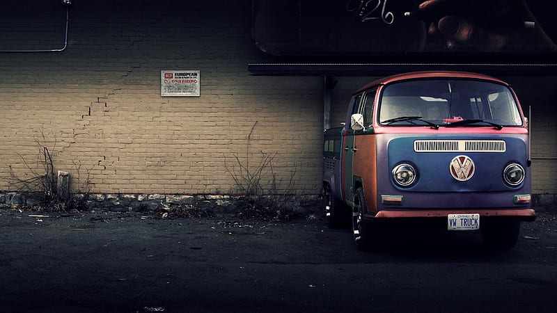 Volkswagen Van, volkswagen, van, HD wallpaper