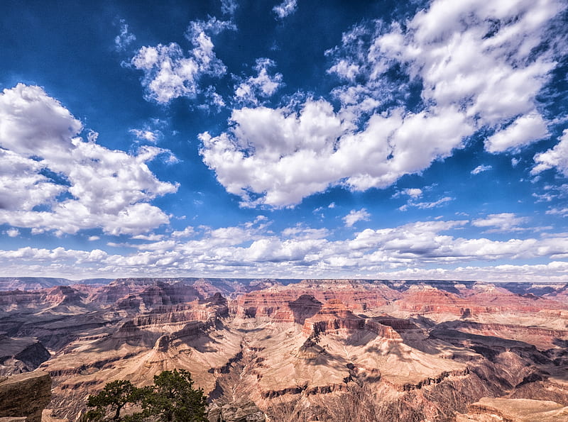 Hopi Point, Grand Canyon Panorama, Arizona Ultra, United States, Arizona, Nature, Landscape, GrandCanyon, hopipoint, HD wallpaper