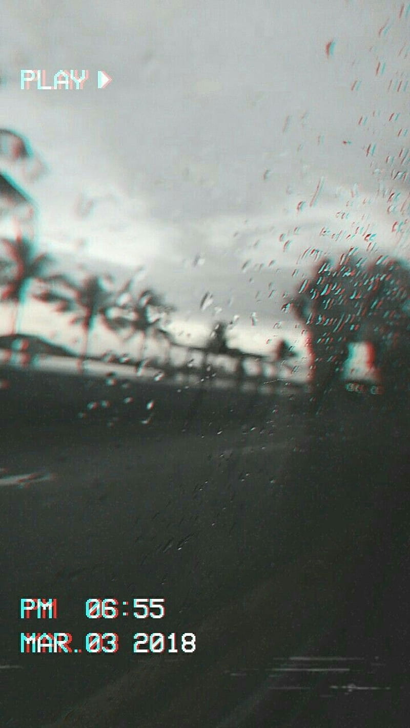 Aesthetic Rain, Sad Rainy, HD phone wallpaper