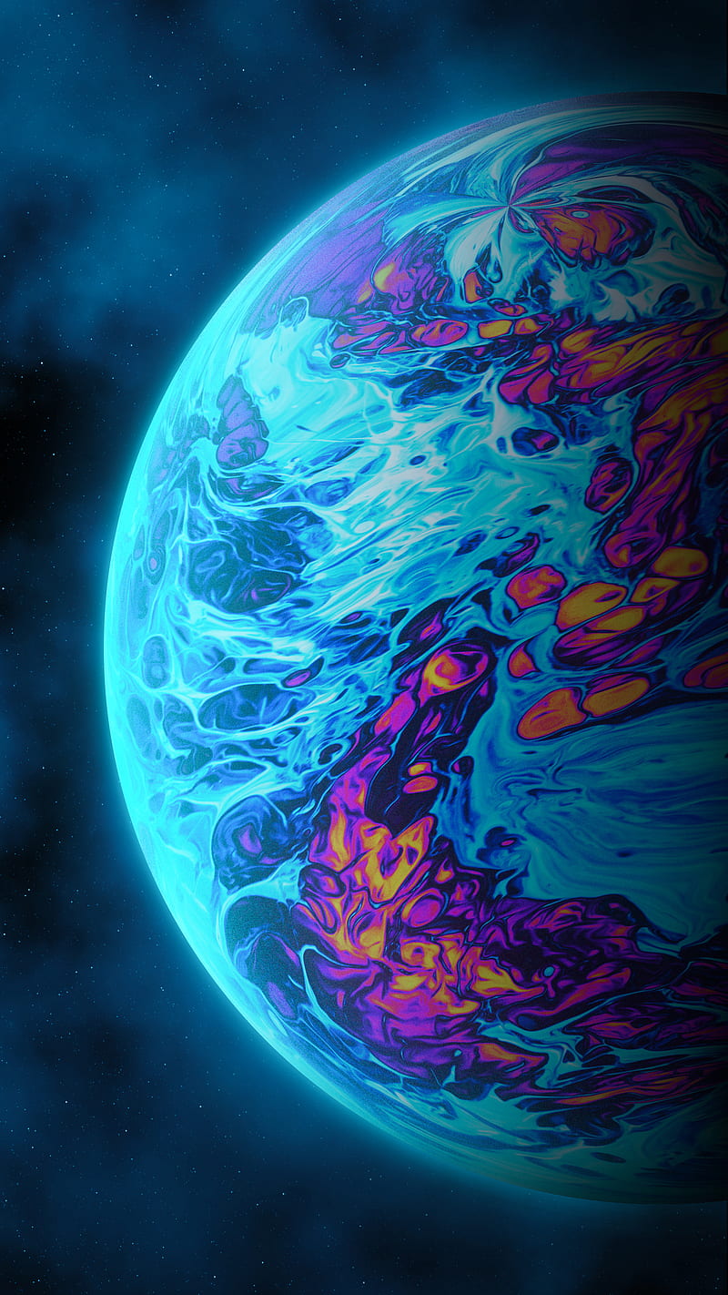 Free download Pink and blue by Geoglyser Artistic wallpaper Psychedelic  [1440x2560] for your Desktop, Mobile & Tablet | Explore 20+ Trippy Neon  Wallpapers | Neon Wallpapers, Wallpaper Trippy, Trippy Backgrounds
