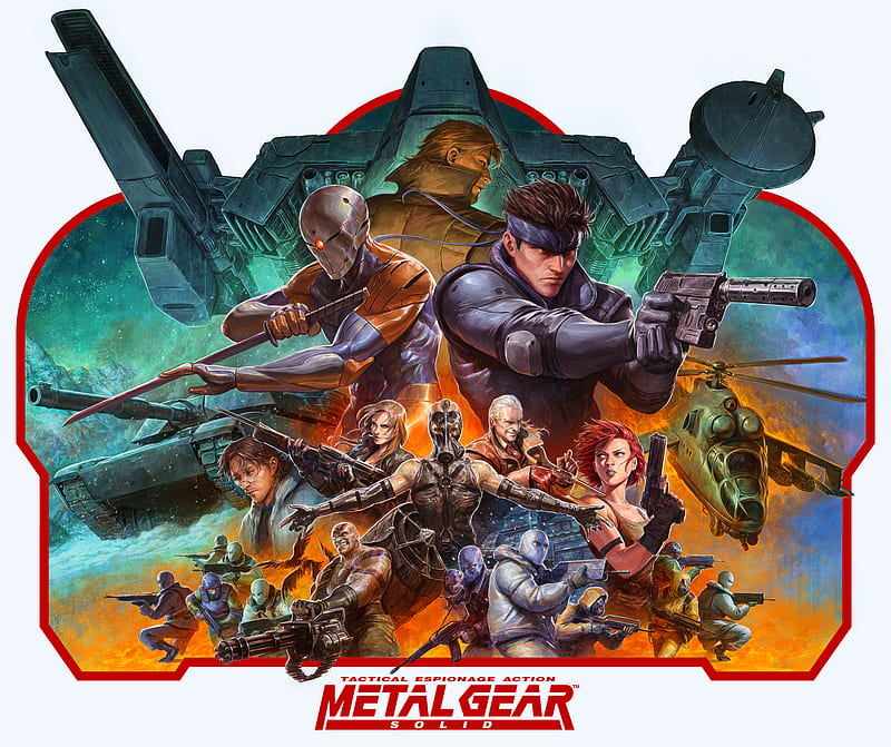 Metal Gear Solid, Solid Snake, HD wallpaper