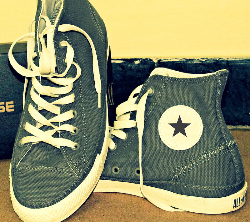 Converse, shoes, sneakers, HD wallpaper