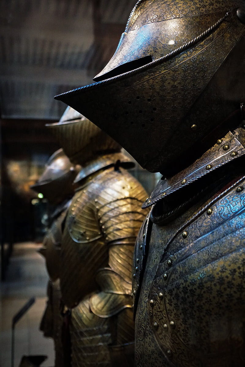France, armor, helmet, knight, HD phone wallpaper