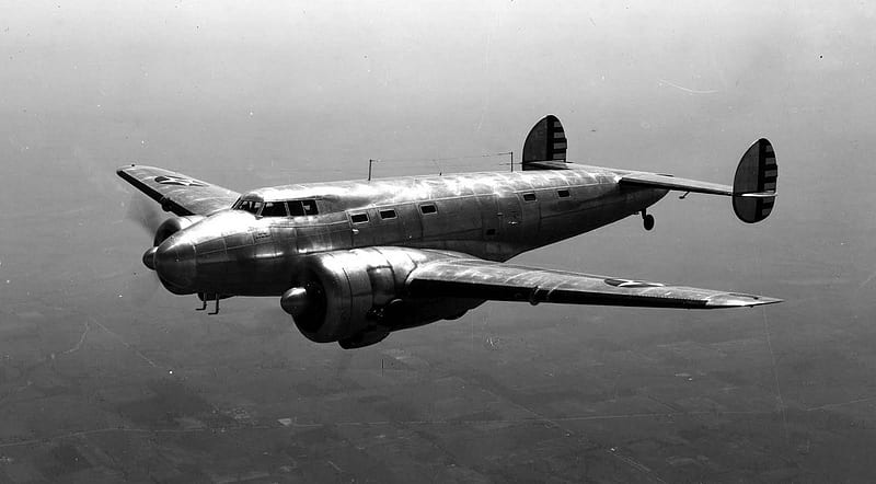 Lockheed L-10 Electra, prototype aircarft, us air force, lockheed, united states air force, experimental aircarft, HD wallpaper