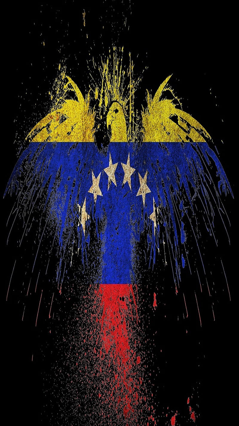Ave Venezuela, flag, bird, flag, venezolano, vzla, HD phone wallpaper