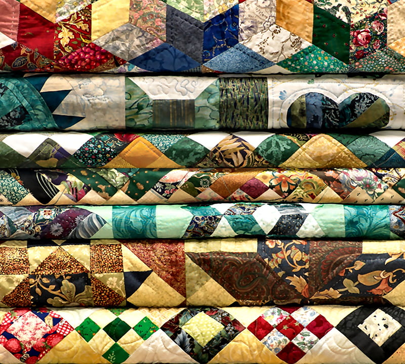 Grandma's Quilts, pattern, art, desenho, quilt, bonito, illustration, artwork, texture, painting, wide screen, computer graphics, HD wallpaper