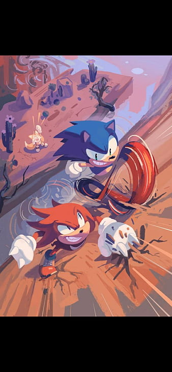 Wallpaper Sonic The Hedgehog Movie 2 Knuckles by LegendQueen01 on  DeviantArt