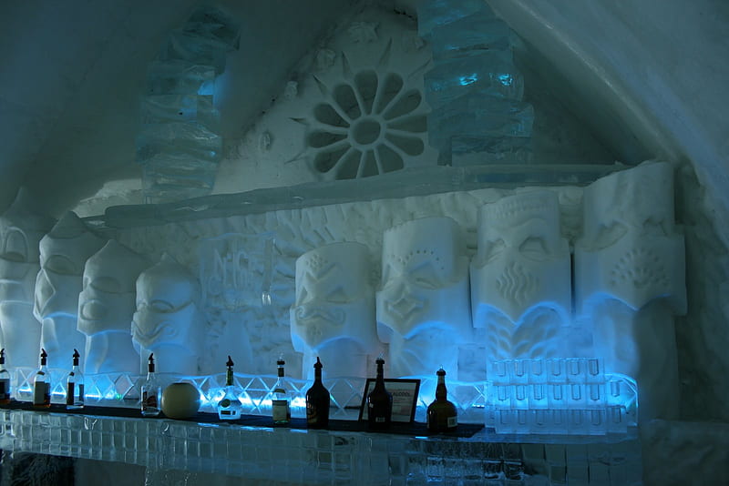 QUEBEC ICE PALACE BAR, ice, nation, bar, quebc, HD wallpaper