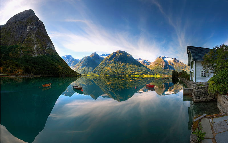 Noruega, naturaleza, natural, Fondo de pantalla HD | Peakpx