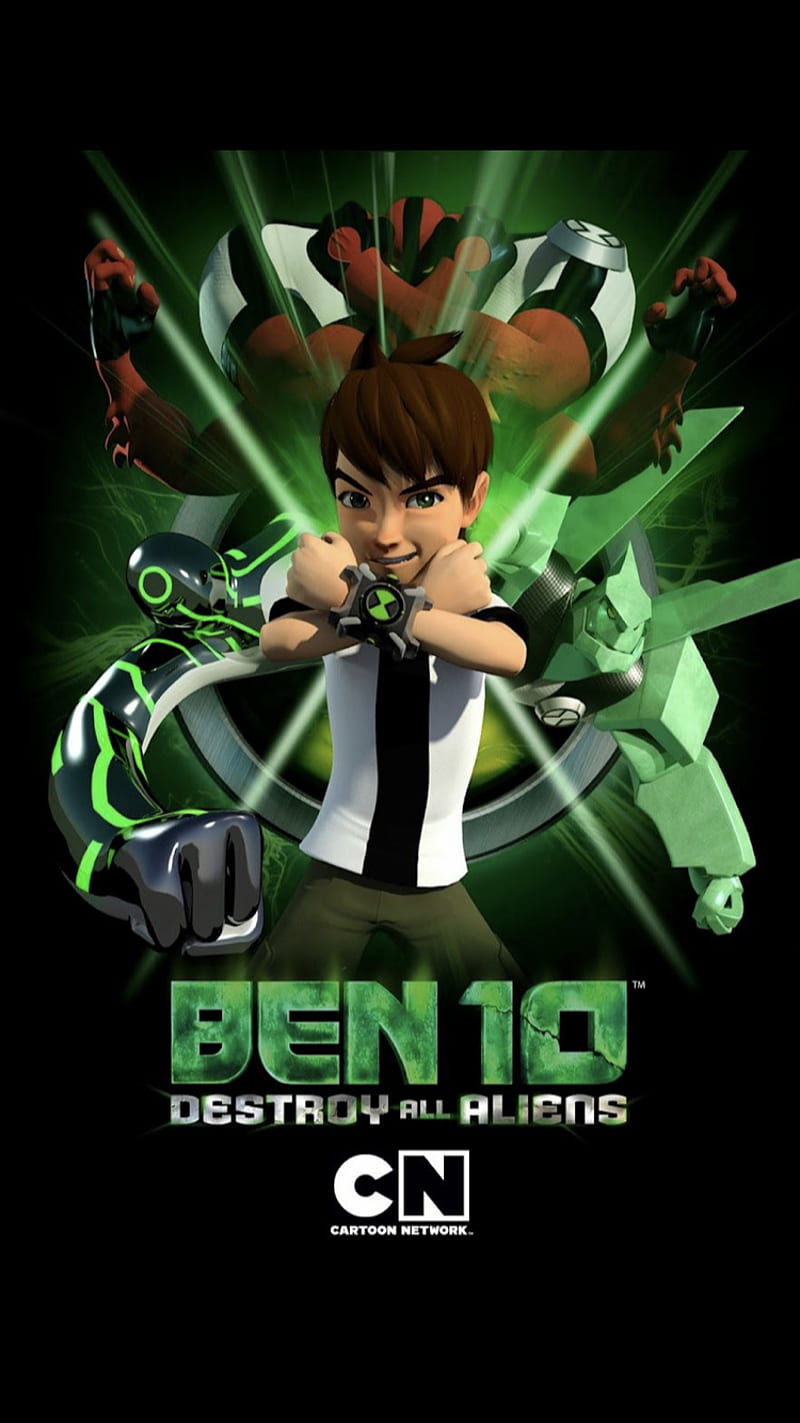 Ben 10, destroy all aliens, HD phone wallpaper | Peakpx