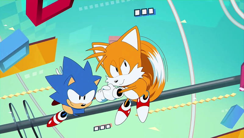 Sonic and Tails, Tails, sonic, Sonic Mania, HD wallpaper
