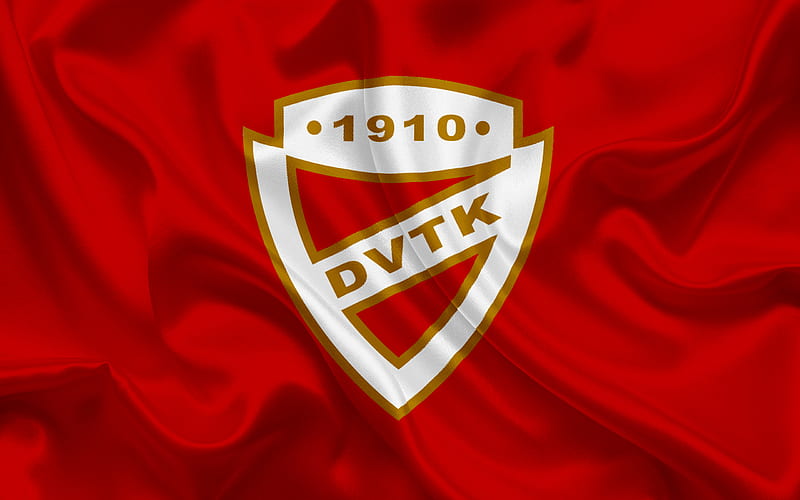 Diosgyori VTK, Hungarian football team, Diosgyori emblem, logo, Miskolc, Hungary, football, Hungarian football league, HD wallpaper