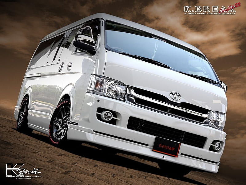 Toyota HiAce, Toyota Kdh, HD wallpaper